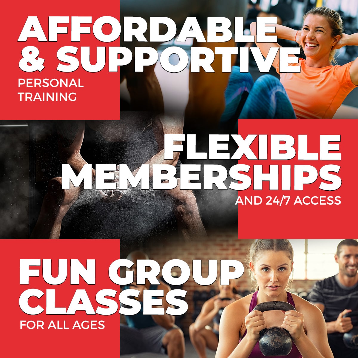 Personal Training, Group Fitness