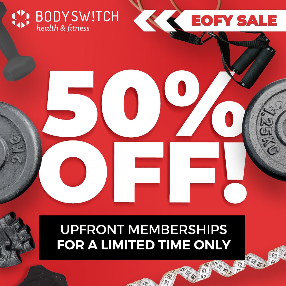 End of Financial Year Sale Gym