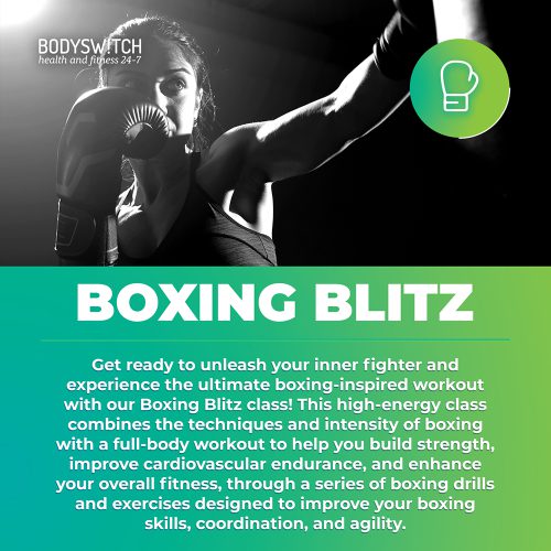 Boxing Blitz Group Gym Classes