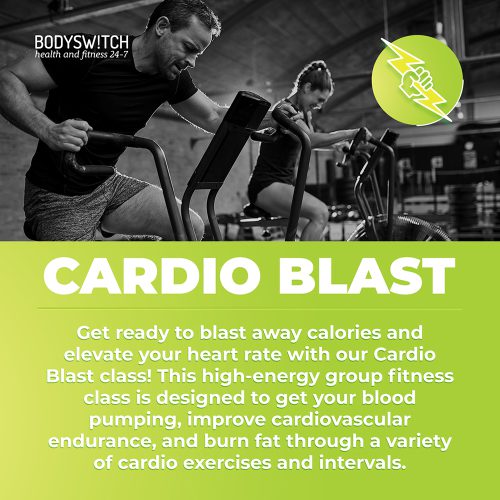 Cardio Blast Group Gym Classes